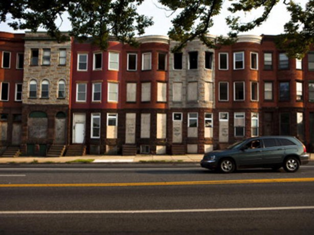 Baltimore townhouses. I did not take this picture