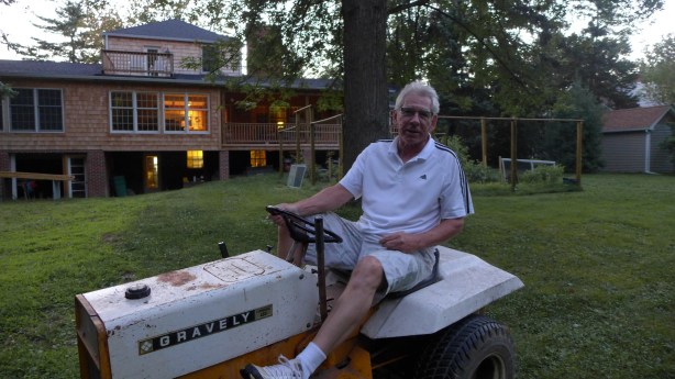 A man and his tractor