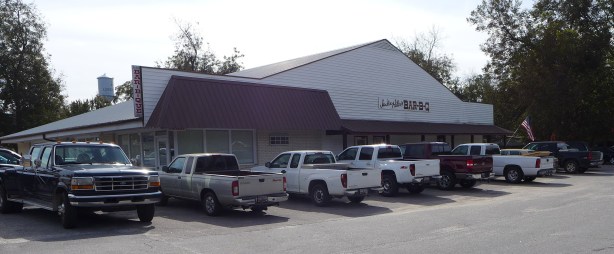 Pickup trucks are popular around here