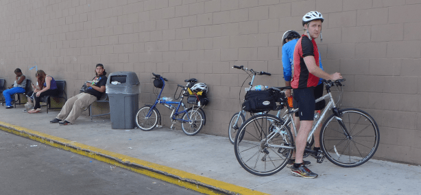 Jack Marshall, waiting for the bus 