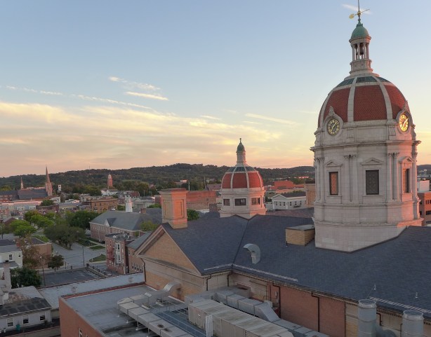 York PA from my hotel window