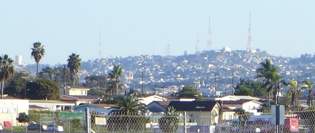 Tijuana in the distance
